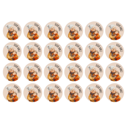 Naklejki na DZIEŃ BABCI Przedszkole Szkoła Prezent 24 szt.