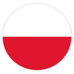 Naklejki PATRIOTYCZNE Święto Konstytucji 3 Maja Przedszkole Szkoła 24 szt.