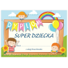 Dyplom na Dzień Dziecka dla Super dziecka Dziecko Prezent A5