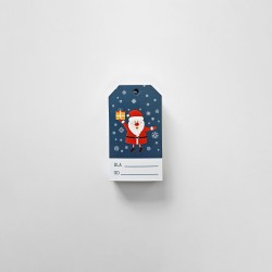 BILECIKI ZAWIESZKI na prezenty ŚWIĄTECZNE 12 sztuk