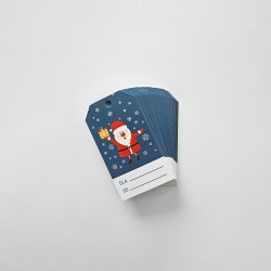 BILECIKI ZAWIESZKI na prezenty ŚWIĄTECZNE 12 sztuk