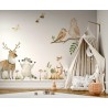Naklejki na ścianę meble - Leśne Zwierzęta