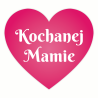 Naklejki Kochanej Mamie, serduszka, 24 sztuki
