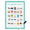 Gra planszowa Bingo podróżne dla dzieci A4 + pisak