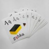 Karty edukacyjne Alfabet Plansze Litery foliowane Rozszerzenie A5 8 szt