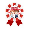 Medale papierowe ODZNAKA MAŁEGO PATRIOTY Nagroda Prezent 5 sztuk