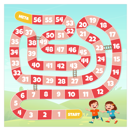 Mata Animacyjna XXL Gra planszowa PRZYGODA 150x150 cm