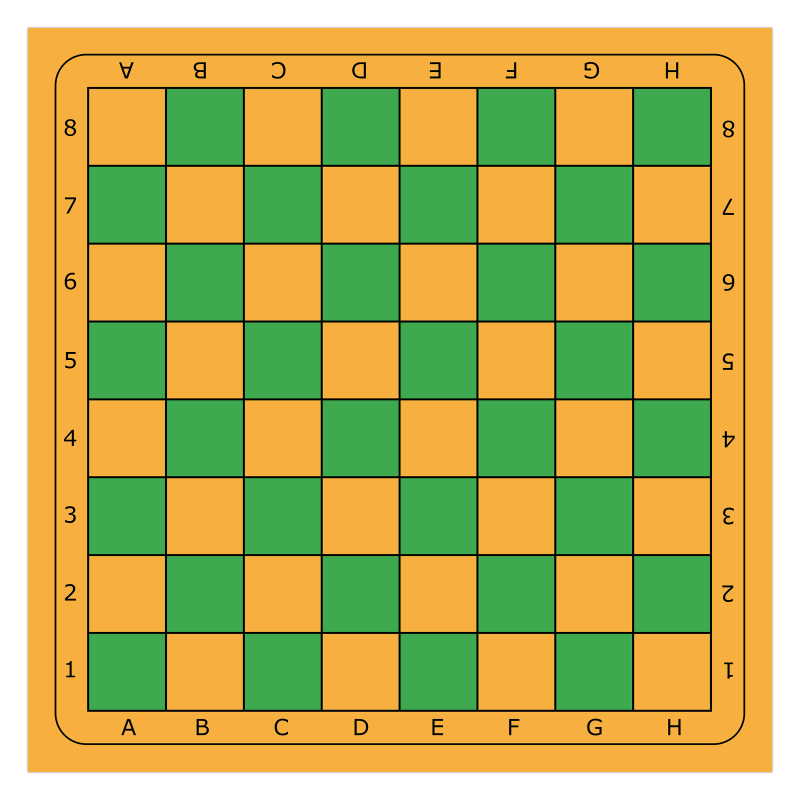 Mata Animacyjna XL Gra planszowa WARCABY 100x100 cm