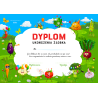 DYPLOM ukończenia żłobka Warzywa świętują
