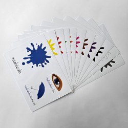 Karty edukacyjne Kolory Plansze foliowane A4 11 szt