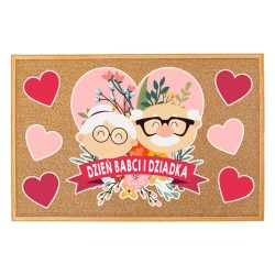 Dekoracja na gazetkę Dzień Babci i Dziadka 30 cm 7 elementów