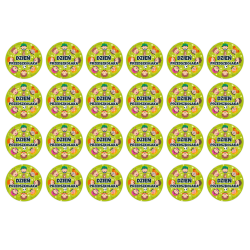 Naklejki dla dzieci na DZIEŃ PRZEDSZKOLAKA Prezent 24 szt.