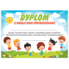 Dyplom dla dzieci na Dzień Przedszkolaka Prezent A5