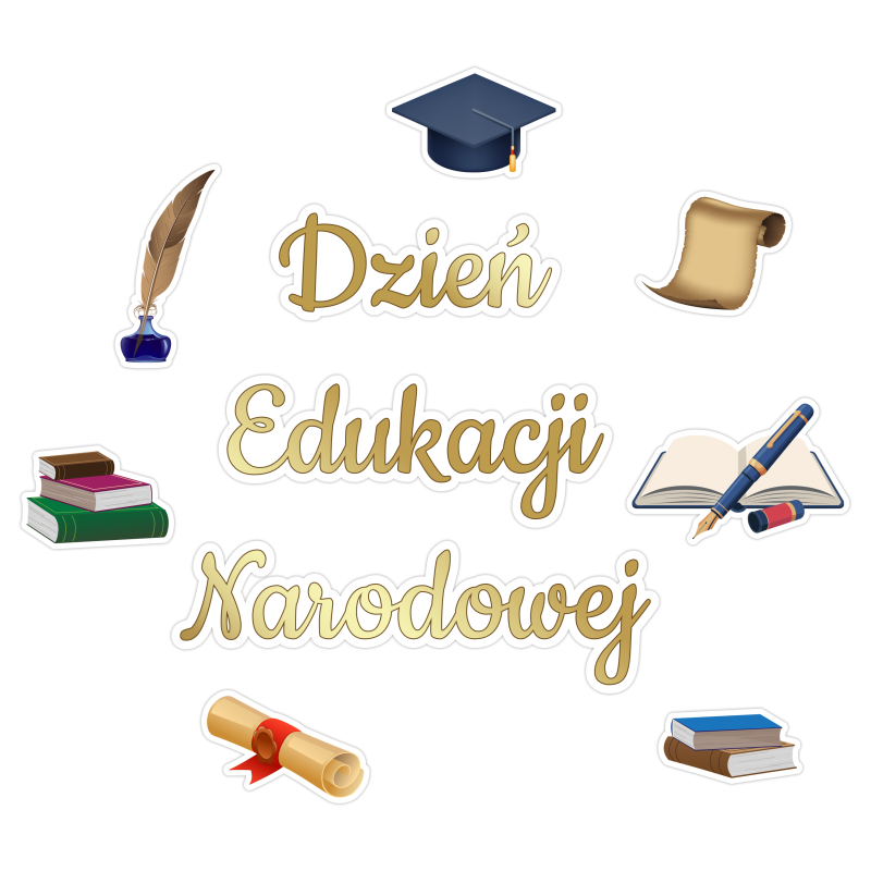 Dekoracja na Dzień Edukacji Narodowej Dzień Nauczyciela 10 el.