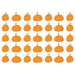 Naklejki Dynie Jesień Ozdoba DIY Kreatywność DZIEŃ DYNI 35 szt.