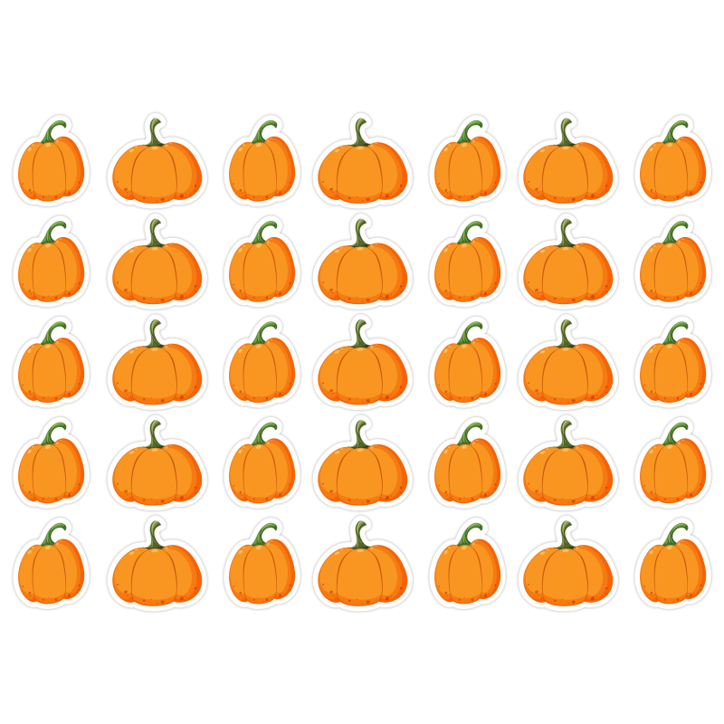 Naklejki Dynie Jesień Ozdoba DIY Kreatywność DZIEŃ DYNI 35 szt.