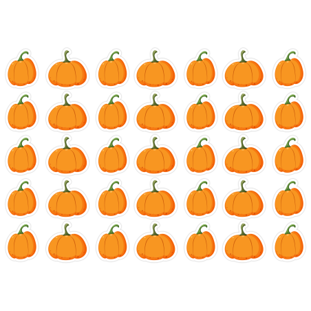 Naklejki Dynie Jesień Ozdoba DIY Kreatywność DZIEŃ DYNI 35 szt.